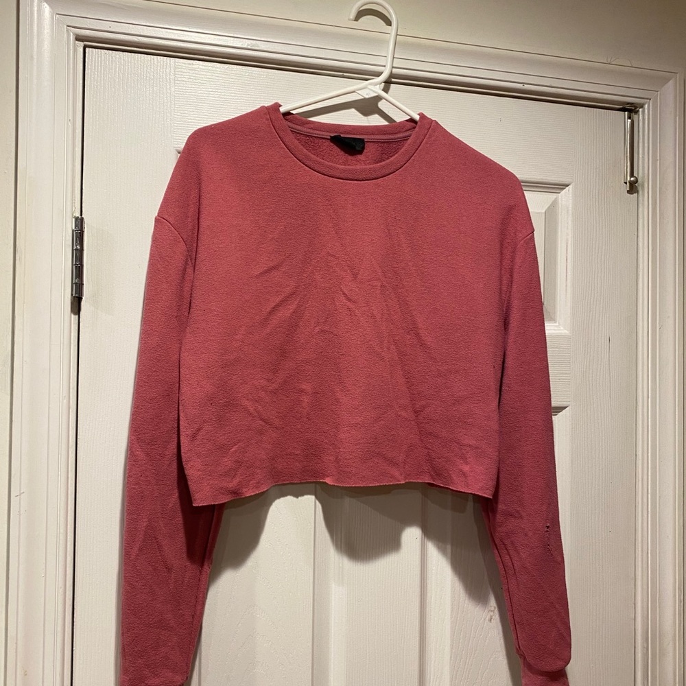 Comfy crop sweater